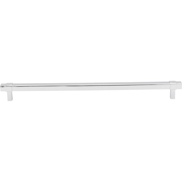 Jeffrey Alexander 305 mm Center-to-Center Polished Chrome Square Zane Cabinet Pull - 293-305PC