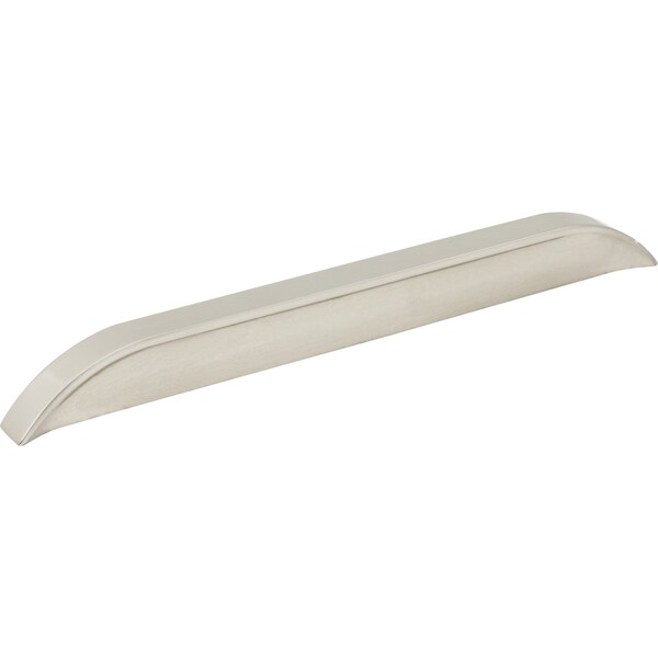 Jeffrey Alexander 192 mm / 224 mm  Center-to-Center Satin Nickel Elara Cabinet Pinch Pull - 484-192224SN
