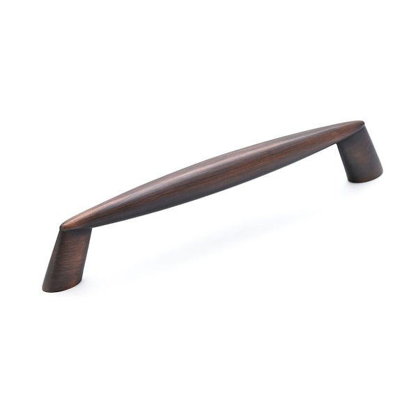Richelieu 5-1/16 in. (128 mm) Center-to-Center Brushed Oil-Rubbed Bronze Contemporary Drawer Pull - BP805128BORB