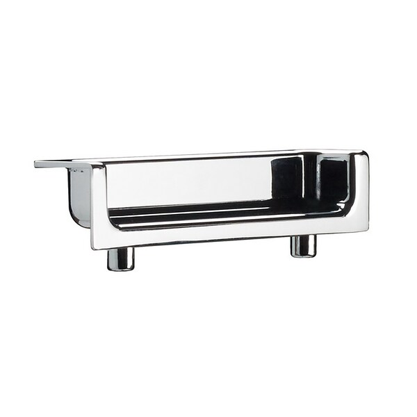 Richelieu 2 1/2 in (64 mm) Center-to-Center Chrome Contemporary Recessed Cabinet Pull - 210164140