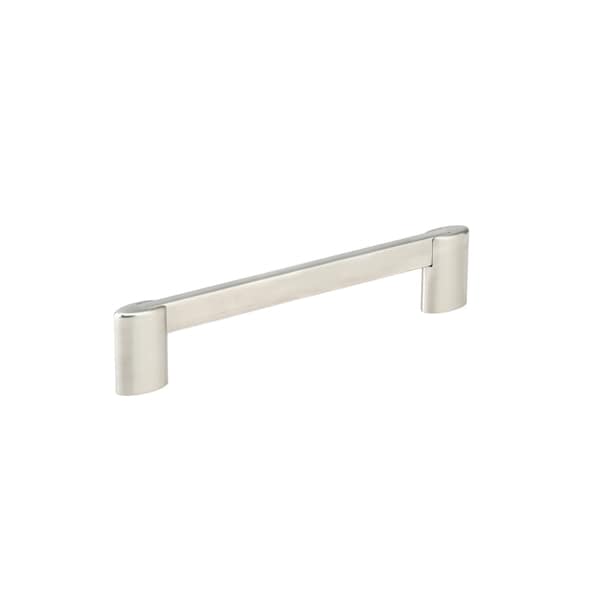 Richelieu 5-1/16 in. (128 mm) Center-to-Center Brushed Nickel Contemporary Drawer Pull - BP8728128195