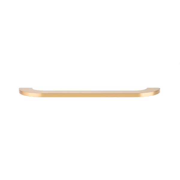Richelieu 7 9/16 in (192 mm) Center-to-Center Brushed Gold Contemporary Cabinet Pull - 7381192165