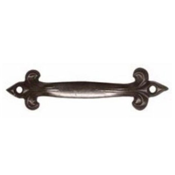 Gourmetgalley 88-615 Orleans Drawer Pull Vintage Iron Finish - GO2596272