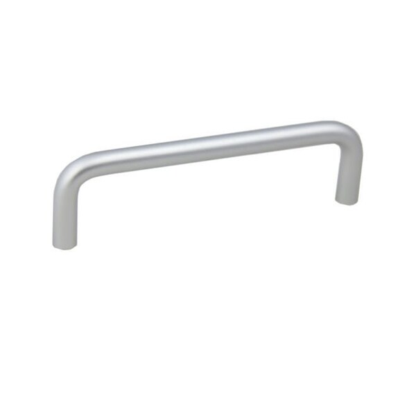 Crown 4-3/8" Wire Cabinet Pull with 4" Center to Center Aluminum Finish - CHP355AL