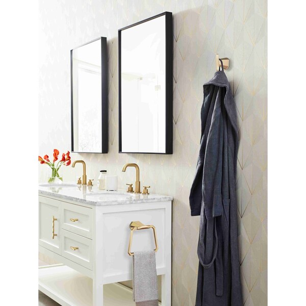 Amerock St. Vincent 5-1/16 in 128 mm Center-to-Center Champagne Bronze Cabinet Pull - BP36644CZ