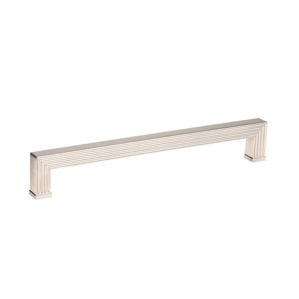 Richelieu 12-5/8 in. (320 mm) Center-to-Center Brushed Nickel Transitional Drawer Pull - BP8788320195