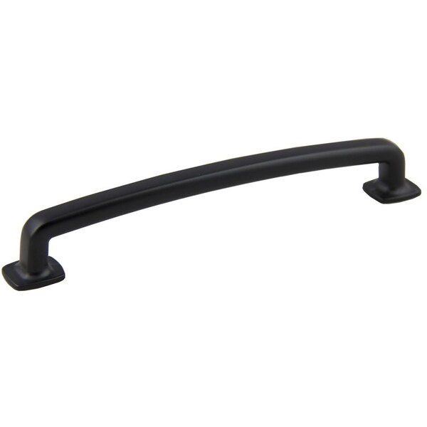 Pride Industrial 7in Vail Cabinet Pull with 6-3/10in Center to Center  Matte Black Finish - P86375BK
