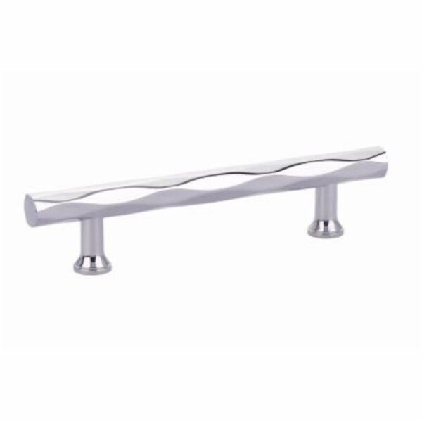Vecindario 5 in. Center to Center Tribeca Cabinet Pull, Bright Chrome - VE3236141