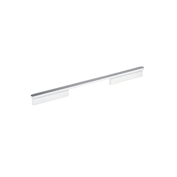 Richelieu 12 5/8 in (320 mm) Center-to-Center Chrome Contemporary Cabinet Pull - 8636320140