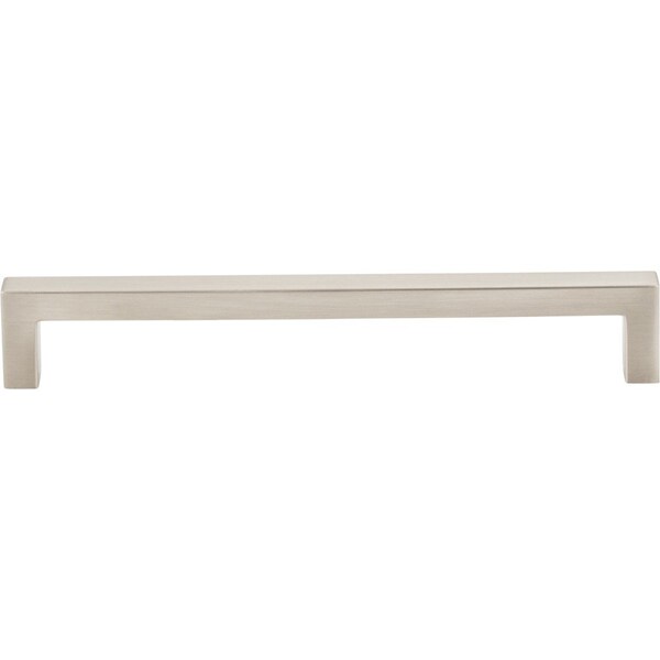 Elements By Hardware Resources 160 mm Center-to-Center Satin Nickel Square Stanton Cabinet Bar Pull,  - 625-160SN-10
