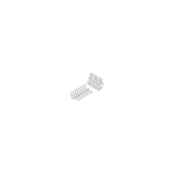 Fci Headers & Wire Housings 48P Sr Unshrd Hrd .76 Gold Over Ni - 68021-148HLF