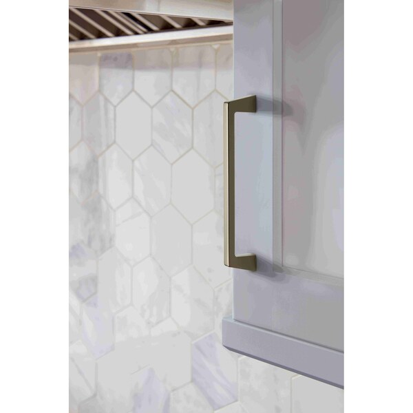 Amerock Blackrock 6-5/16 inch 160mm Center-to-Center Gunmetal Cabinet Pull - 2000648