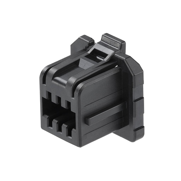 Molex 1.25W/B Dlrw Rcpt Hsg 6P W/Cp Blk - 2045230601
