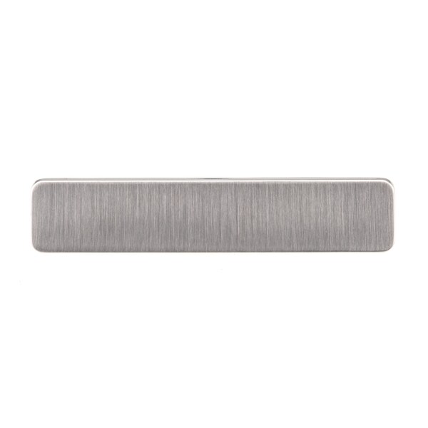 Richelieu 1 1/4 in to 5 1/16 in (32 mm to 128 mm) Center-to-Center Brushed Nickel Contemporary Drawer Pull - 788896195