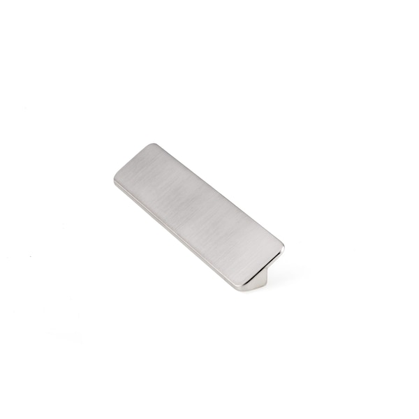 Richelieu 1 1/4 in to 5 1/16 in (32 mm to 128 mm) Center-to-Center Brushed Nickel Contemporary Drawer Pull - 788896195