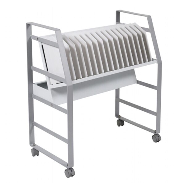 Abacus 16 Tablet & Chromebook Open Charging Cart - 14.75 x 30 x 27 in. - AB369954