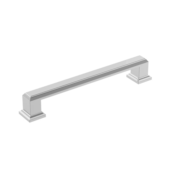 Amerock Appoint 5-1/16 in 128 mm Center-to-Center Polished Chrome Cabinet Pull - BP3676026
