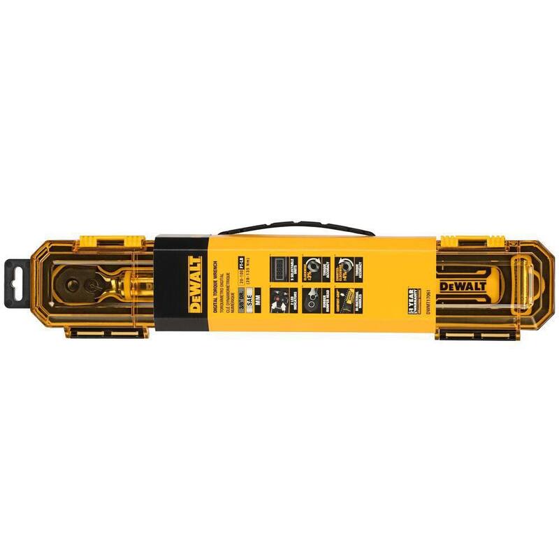 DEWALT 3/8 in. Drive Digital Torque Wrench - DWMT17061