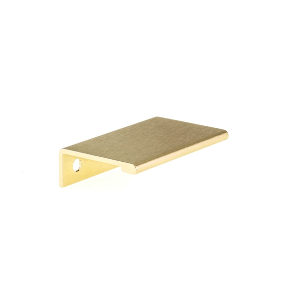 Richelieu Lincoln 1 31/32 in (50 mm) Center-to-Center Satin Gold Contemporary Cabinet Pull - BP989850166