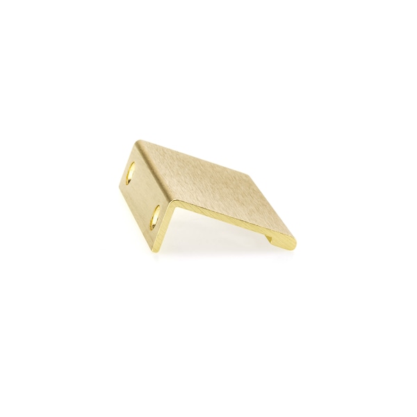 Richelieu Lincoln 1 31/32 in (50 mm) Center-to-Center Satin Gold Contemporary Cabinet Pull - BP989850166
