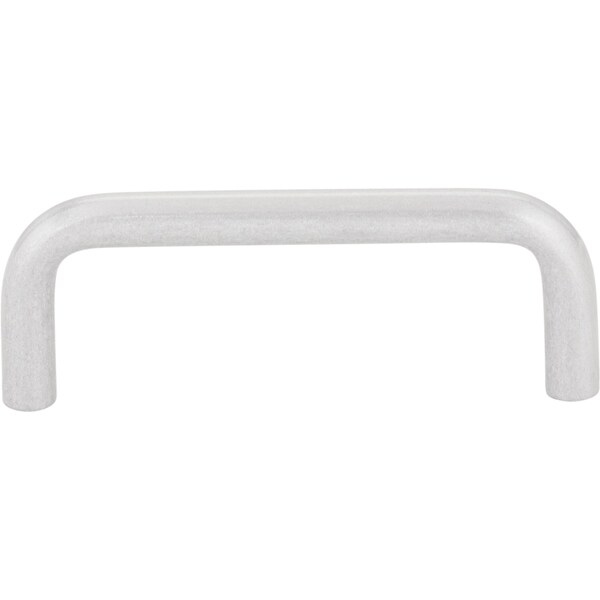 Elements By Hardware Resources 3" Center-to-Center Aluminum Torino Cabinet Wire Pull - A271-3AL