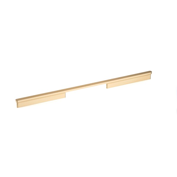 Richelieu 17 5/8 in (448 mm) Center-to-Center Brushed Gold Contemporary Cabinet Pull - 8636448165