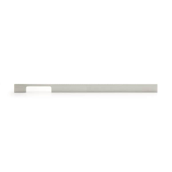 Richelieu 16-3/8 in. (416 mm) Center-to-Center Brushed Nickel Contemporary Drawer Pull - BP720416195