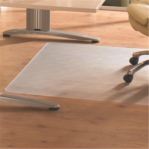 Back2Basics Advantagemat 30 x 48 in. PVC Rectangular Chair Mat for Hard Floor - BA22973