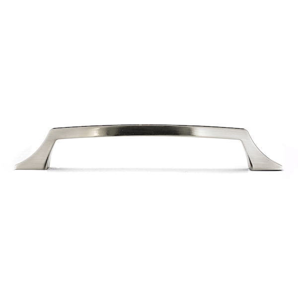 Richelieu 6-5/16 in. (160 mm) Center-to-Center Brushed Nickel Transitional Drawer Pull - BP765160195
