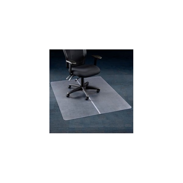 Aleco Interion Office Chair Mat for Carpet - 36"W x 48"L - Straight Edge - 120093