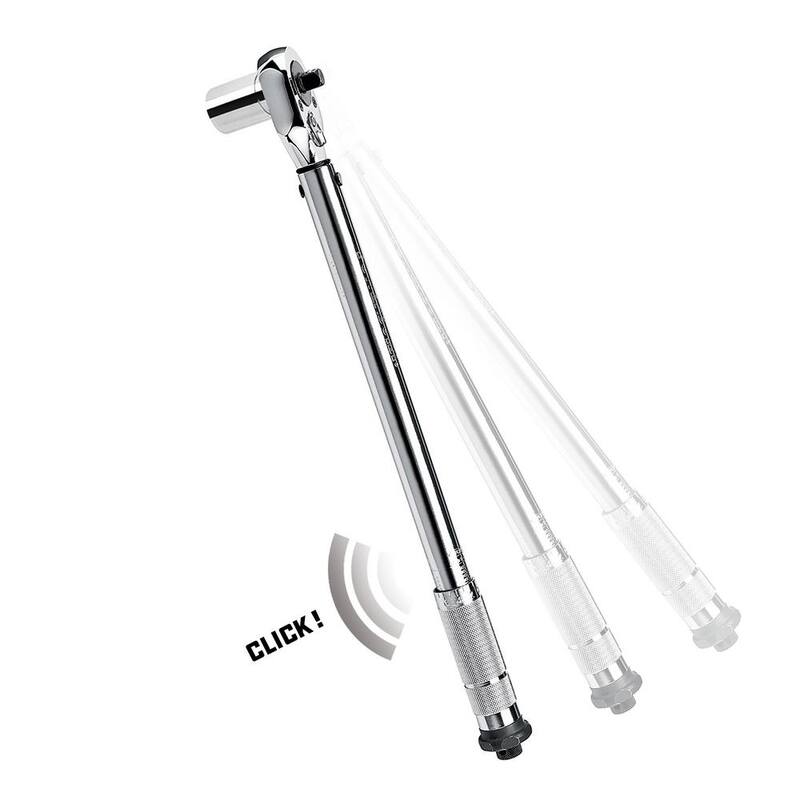 Powerbuilt 3/8 in. and 1/2 in. Dual Drive Torque Wrench - 944001