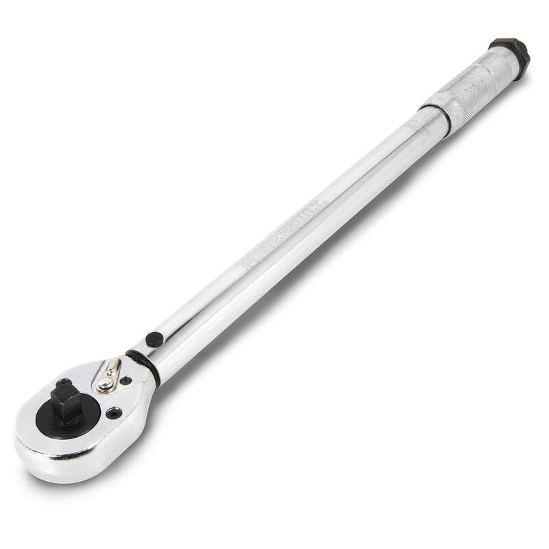 Powerbuilt 3/8 in. and 1/2 in. Dual Drive Torque Wrench - 944001