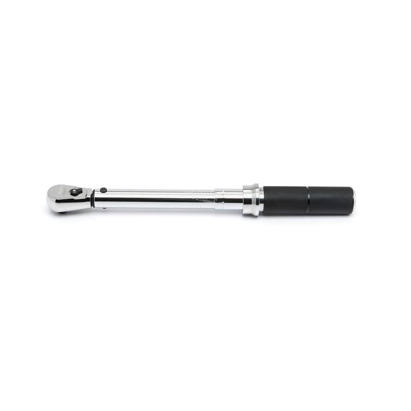 GEARWRENCH 3/8 in. Drive 30 in./lbs. to 250 in./lbs. Micrometer Torque Wrench - 85061M