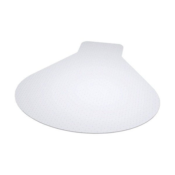 E.S. Robbins ESRobbins 122775, Everlife Chair Mats For Medium Pile Carpet, Contour, 66 X 60, Clear - ESR122775