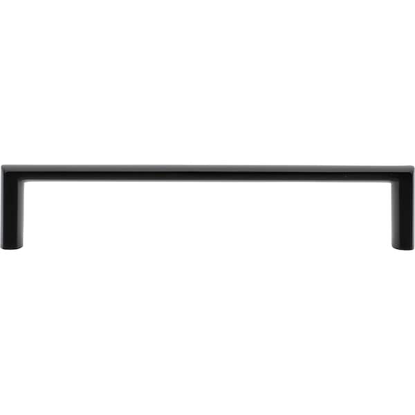 Designperfect 5-1/16'' Center-to-Center Handle Pull, Matte/Flat Black, 10PK - DPA10S444BLK