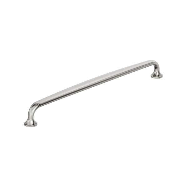 Amerock Renown 10-1/16 inch 256mm Center-to-Center Satin Nickel Cabinet Pull - BP36988G10
