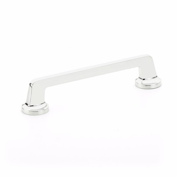 Schaub 6in Center to Center Northport Flat Cabinet Pull Polished Chrome Finish - 202-26