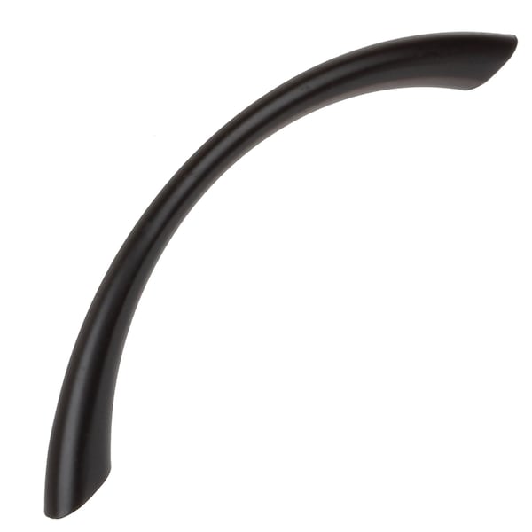 Gliderite Hardware 3-3/4 in. Center to Center Matte Black Arched Cabinet Pull - 4036-MB, 25PK - 4036-MB-25