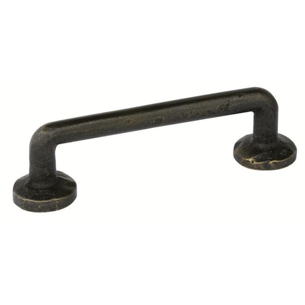Patioplus 3.5 in. Center to Center Bronze Rod Cabinet Pull, Medium Bronze - PA1631452