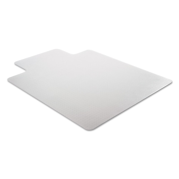 Alera Stud Chair Mat, Carpet, 45"x53", Lip, Clear - ALEMAT4553CFPL