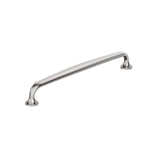 Amerock Renown 8-13/16 inch 224mm Center-to-Center Polished Nickel Cabinet Pull - BP36987PN