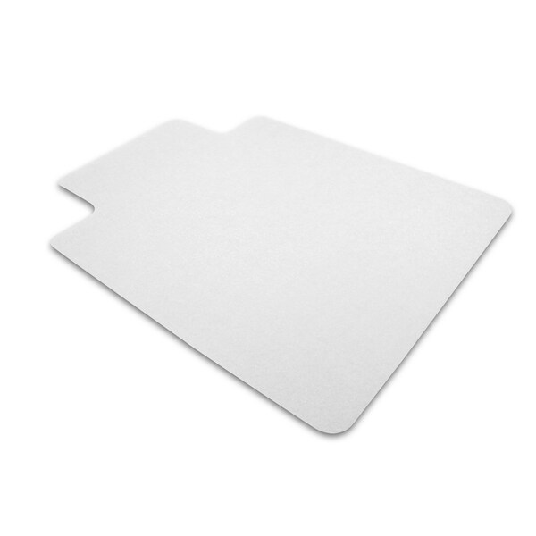 Floortex Valuemat Vinyl Lipped Chair Mat for Hard Floor - 48" x 51" - FR1213017LV