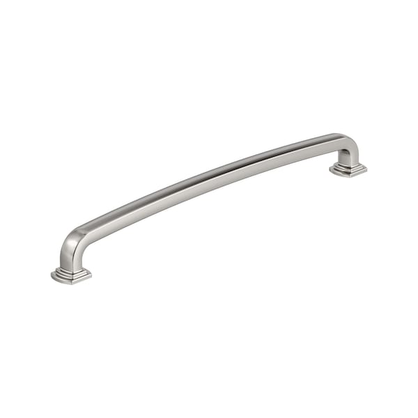 Amerock Surpass 10-1/16 inch 256mm Center-to-Center Polished Nickel Cabinet Pull - BP55522PN