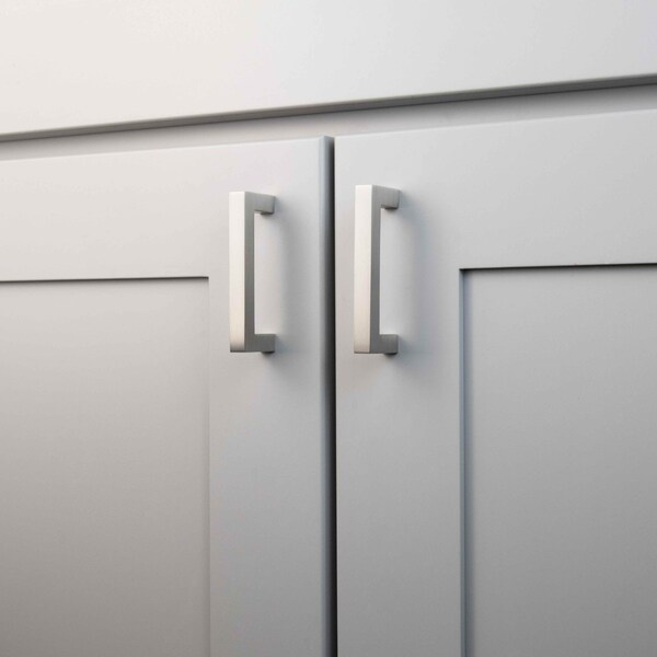 Heritage Designs Contemporary Pull 3 Inch Center to Center Satin Nickel Finish, 10PK - R077746SNX10B