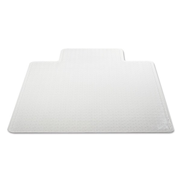 Alera Moderate Use Studded Chair Mat for Low Pile Carpet, 45x53, W Lip, Clr - CM12233ALEPL