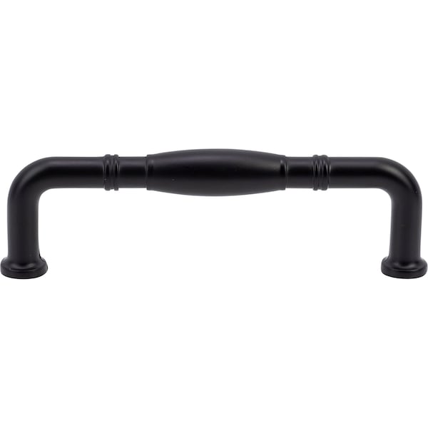 Designperfect 3-3/4'' Center-to-Center Handle Pull, Matte/Flat Black, 10PK - DPA10R573BLK