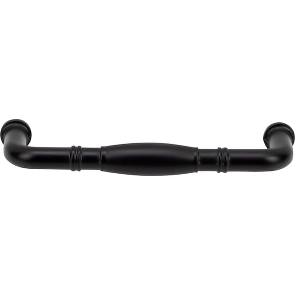 Designperfect 3-3/4'' Center-to-Center Handle Pull, Matte/Flat Black, 10PK - DPA10R573BLK