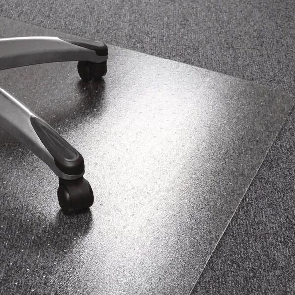Floortex Ultimat Polycarbonate Chair Mat, Low/Medium Pile Carpet, 48x60, Clear - ER1115223ER