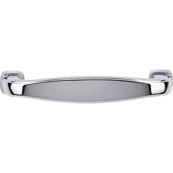 Designperfect 3'' Center-to-Center Square Cabinet Pull, Polished Chrome, 25PK - DPA25S872PC