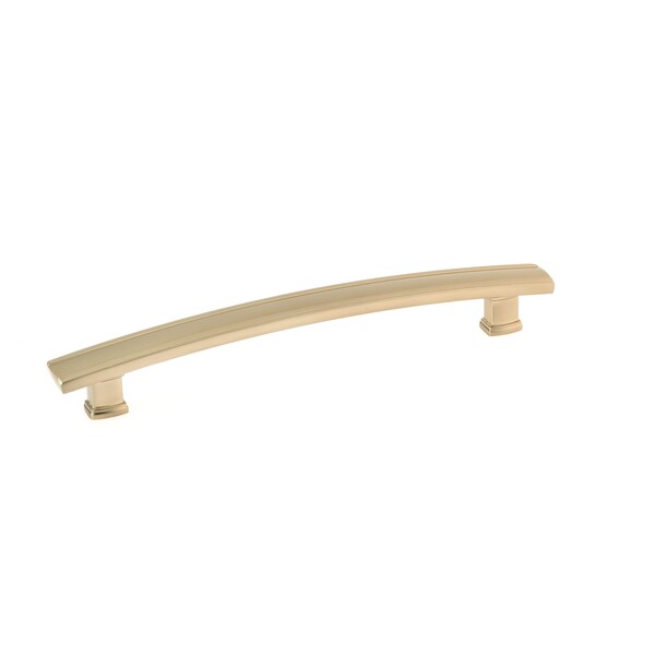 Richelieu 7-9/16 in. (192 mm) Center-to-Center Champagne Bronze Transitional Drawer Pull - BP7070192CHBRZ